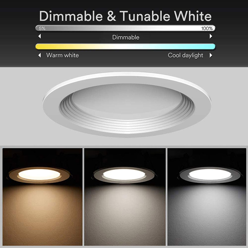 5W Recessed LED Downlight RGB+CCT Bluetooth Smart Control Color Change